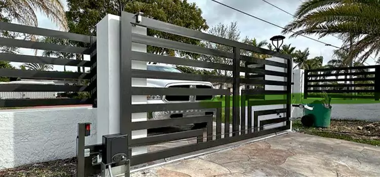 Automatic Driveway Gate Installation Peabody